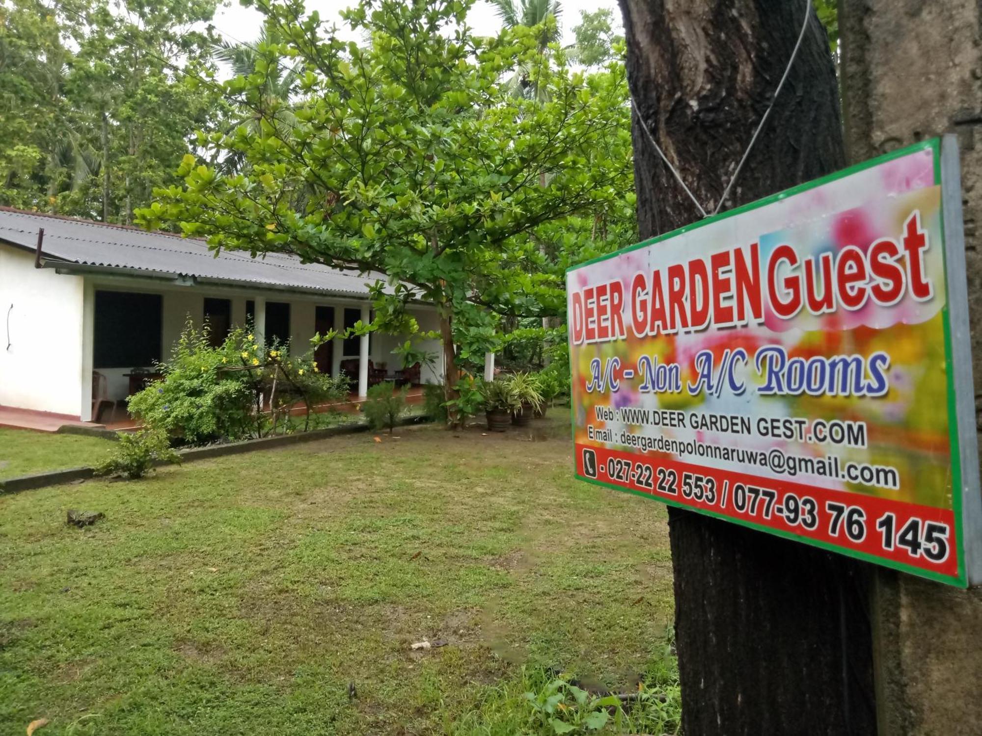 Hotel Deer Garden Guest Polonnaruwa Exterior foto